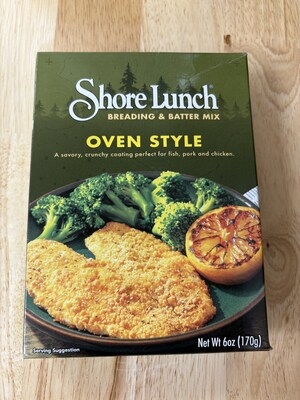 HOMEGROWN FAMILY FOODS ISSUES ALLERGY ALERT ON UNDECLARED MILK IN SHORE LUNCH OVEN STYLE BREADING & BATTER MIX