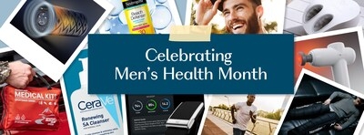 10 Ways to support men's health: FSA Store® and HSA Store® recognize Men's Health Month with eligible products and telehealth services that support fitness, recovery, and everyday health