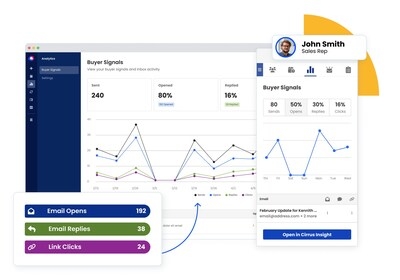 Cirrus Insight Unveils Powerful Buyer Signals Tools to Accelerate Sales and Engagement