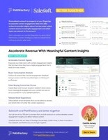 PathFactory Announces Strategic Integration with Salesloft to Enhance Revenue Orchestration with Content Intelligence