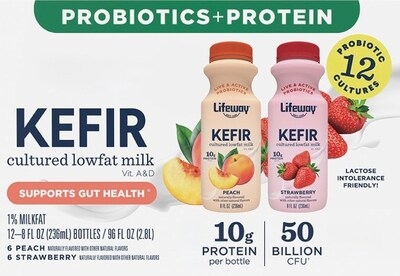 Lifeway Foods Expands Distribution to San Diego Region Costco Wholesale Warehouse Locations with Kefir Variety Packs