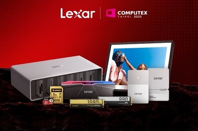 Storage Meets AI at COMPUTEX 2025: Lexar Introduces Innovative Product Lines
