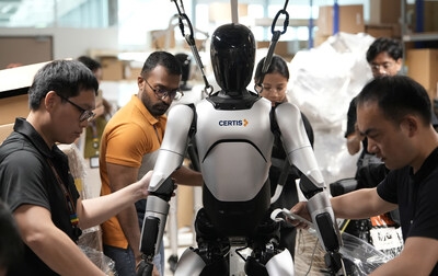 Certis unboxes 'robocop' as it explores use of humanoid robots