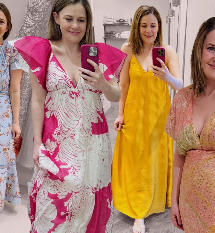 7 Petite-Friendly Wedding Guest Dresses, Vetted and Photographed by a 5'2' Editor