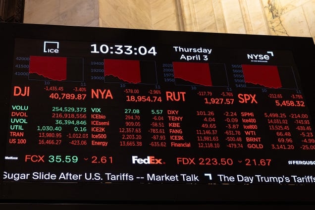 These stocks mostly dodged the tariffs plunge — for now