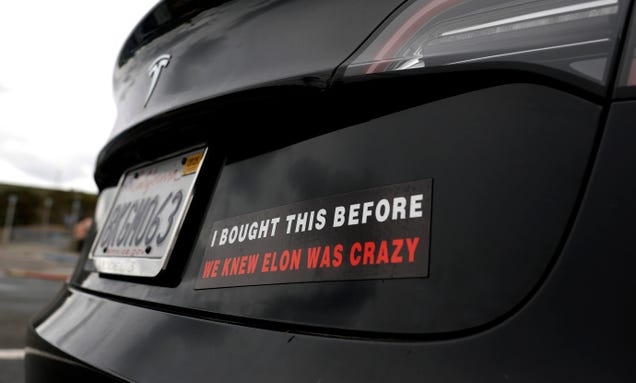 Tesla just dropped below a key threshold in America's biggest EV market