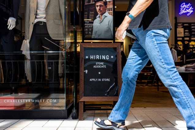 Stagflation fears rise as a brutal jobs report follows new tariffs