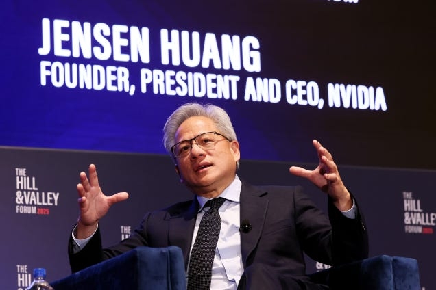 Nvidia CEO Jensen Huang says San Francisco is so back — thanks to AI