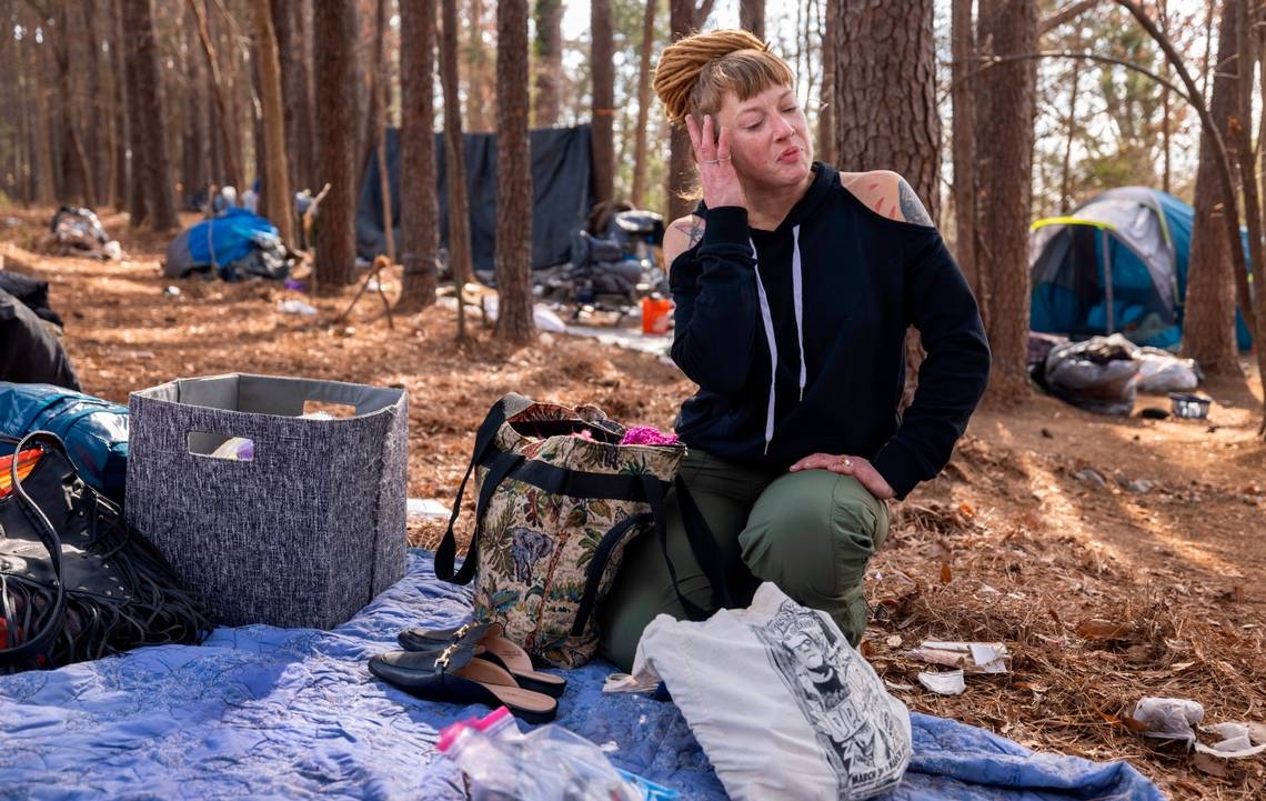Why Raleigh is now giving money to residents of a former homeless camp