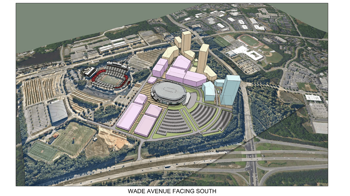 City leaders mull next steps for Lenovo Center entertainment district. What they decided