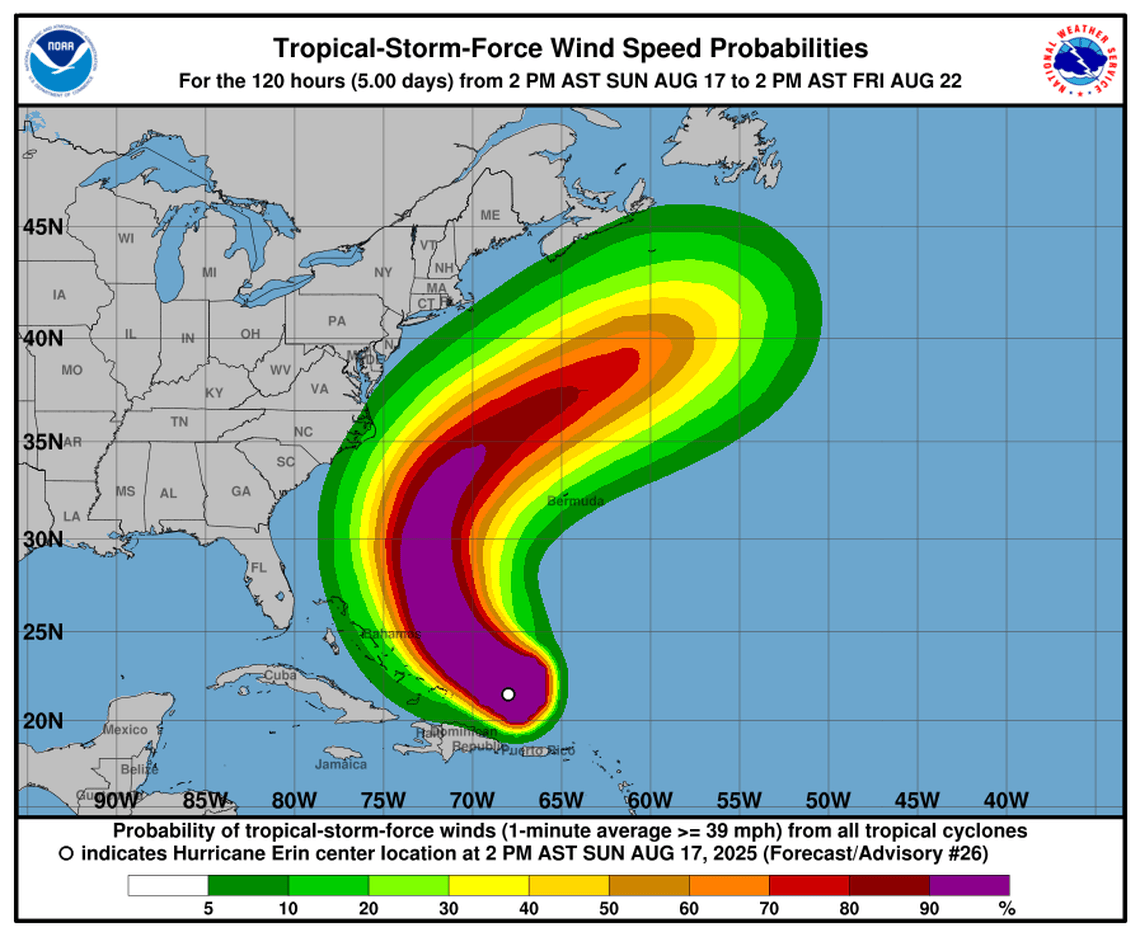 What does Hurricane Erin mean for Raleigh, the Triangle and Central NC?