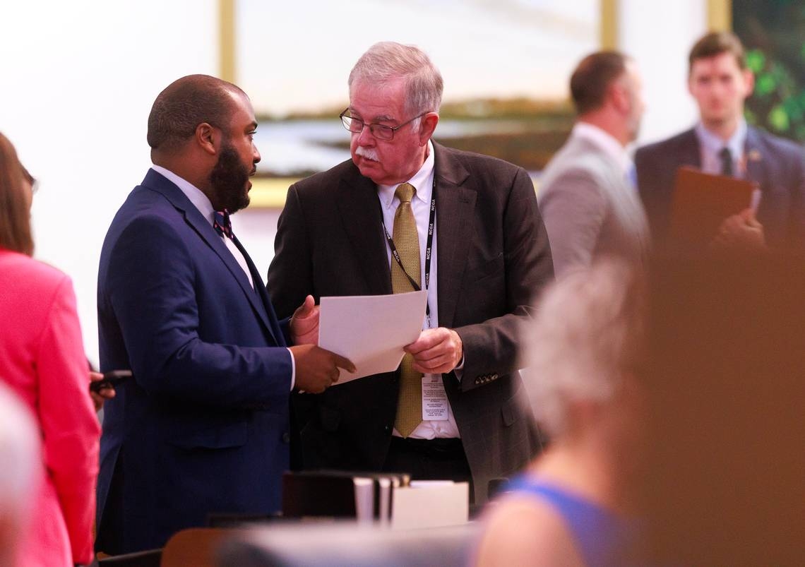 Democrats cross aisle to back NC budget, setting up battle over taxes within GOP