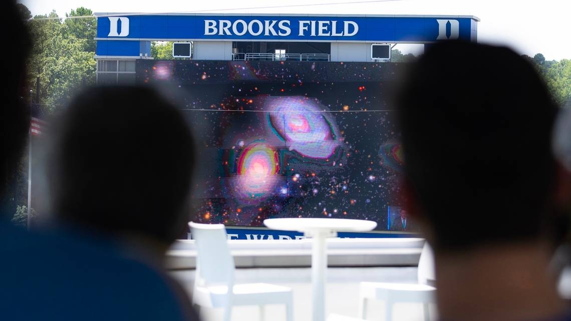 Largest camera on earth gives new views of the cosmos. How Duke helped.