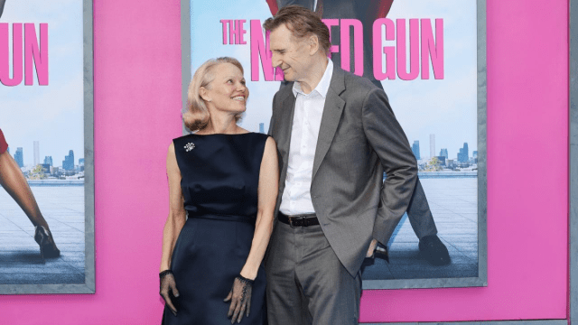 Pamela Anderson & Liam Neeson's Romance Is in ‘Early Stages', Claims ‘Source'