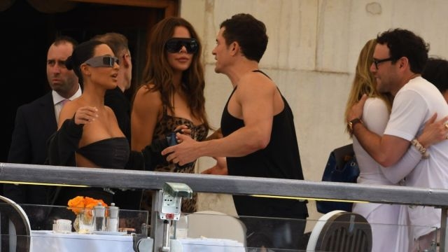 Orlando Bloom Hangs Out With Kim Kardashian Amid Katy Perry Split Rumors