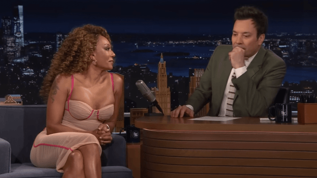 Mel B Walks Down the Aisle Before Wedding Without Fiance