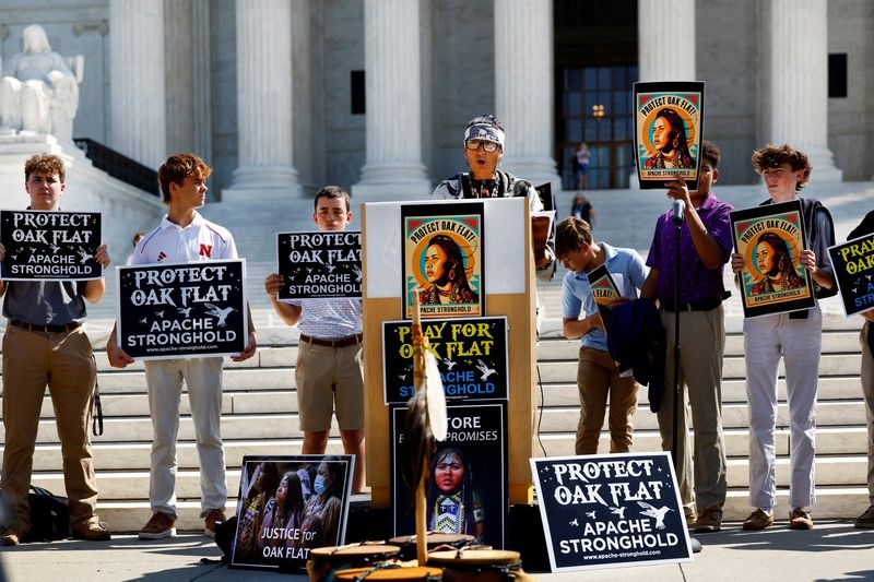 US judge temporarily blocks land exchange for Rio Tinto, BHP copper mine opposed by Native Americans