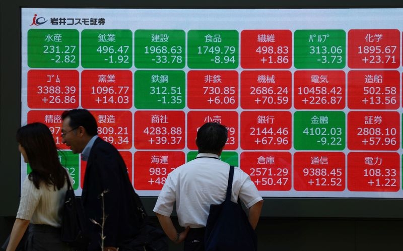 Asian equities see largest monthly foreign inflow in 15 months