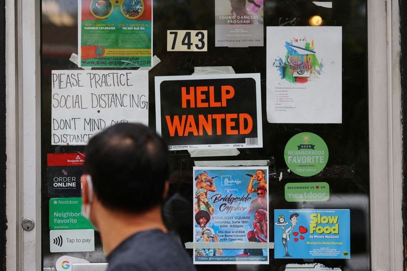US payrolls growth slows in May, unemployment rate steady