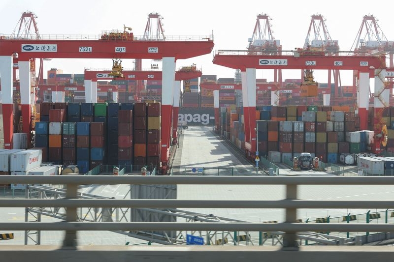 China's March exports likely got front-loading lift before Trump's new tariffs took effect