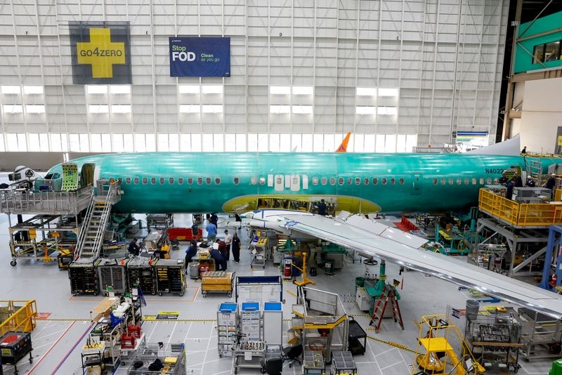 Boeing deliveries in March jump by 41% compared to a year earlier