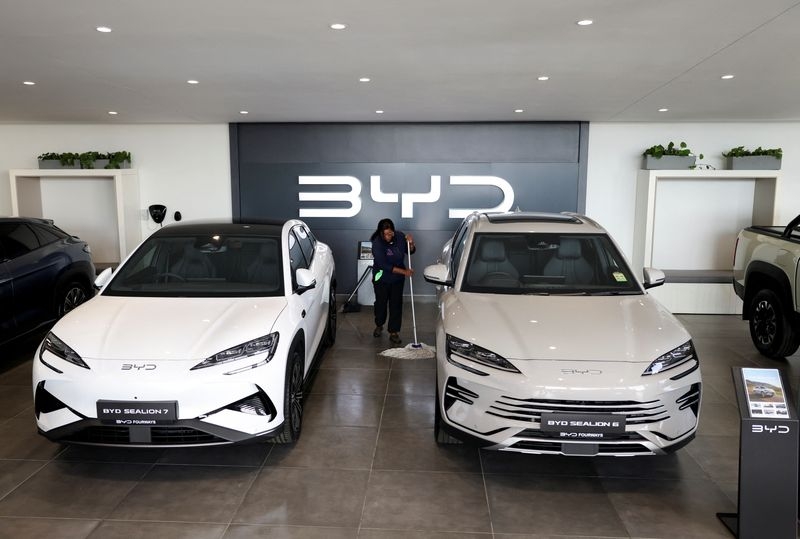 Why China's auto, tech giants threaten Tesla's self-driving future