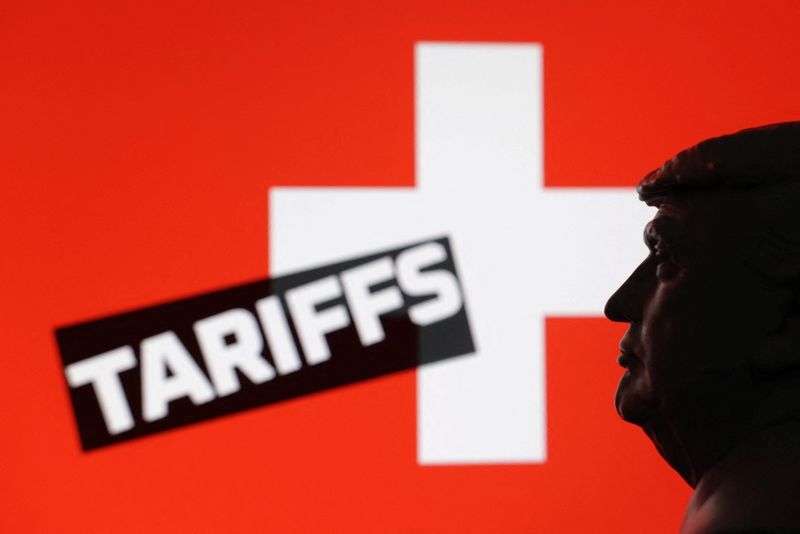Switzerland is assessing higher US tariff, pushing for 'negotiated solution'