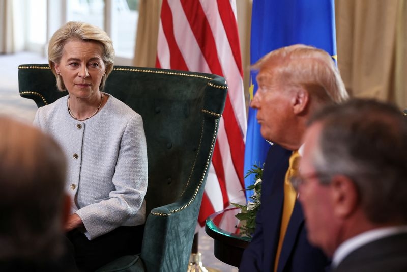 EU's von der Leyen: trade deal delivers certainty in uncertain times