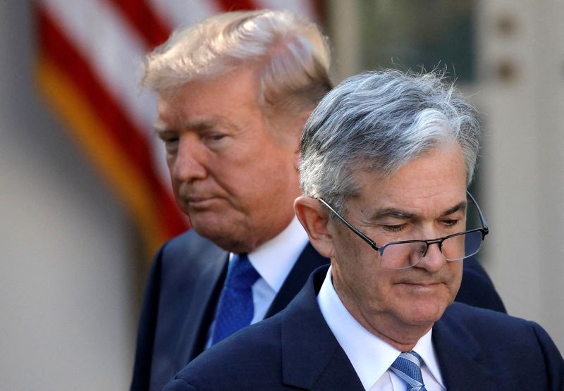 Trump knocks Fed's Powell, muses about appointing himself to lead central bank