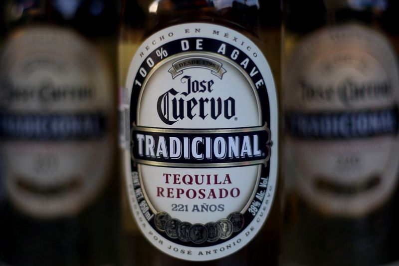 Mexican tequila maker Cuervo pockets more profit on weaker peso, despite volume dip