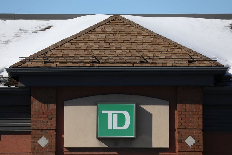 Canada's TD Bank profit falls on hit from higher bad loan provisions