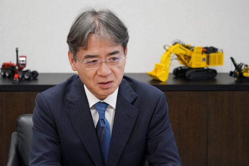 Exclusive-US-China trade truce may ease Komatsu's tariff pain by $140 million, CEO says