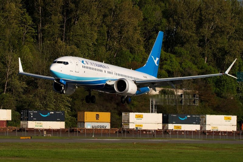 Boeing plane lands back in China for delivery as tariff war eases