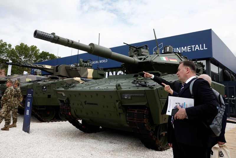 Rheinmetall expects robust 2025 sales amid Europe's defence push