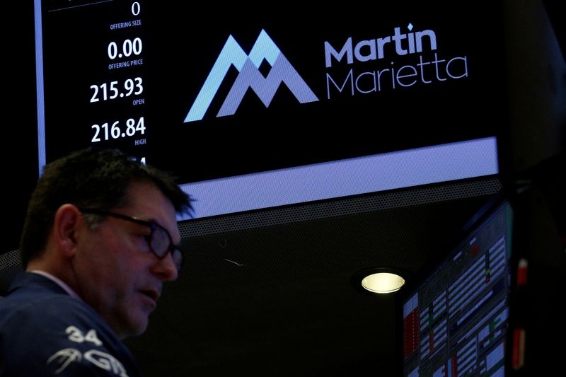 Martin Marietta posts higher profit on strong demand for building materials