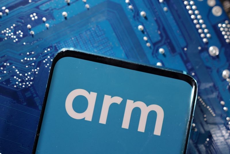 Arm sinks as chip ambitions, muted forecast shake investor confidence