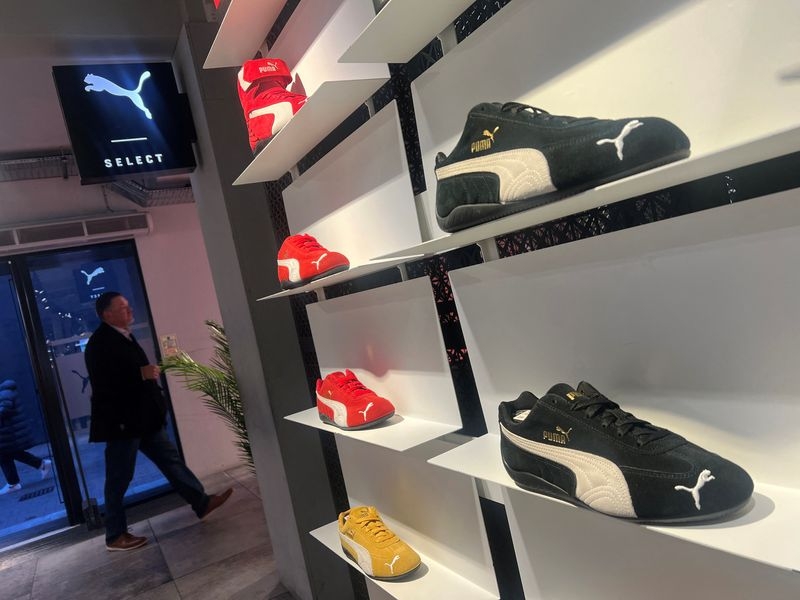 Puma reports decline in first-quarter profit margin