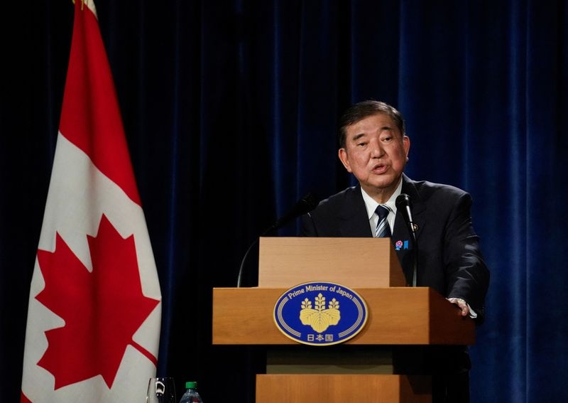 Analysis-Japan's Ishiba departs G7 with US trade deal and political future in doubt