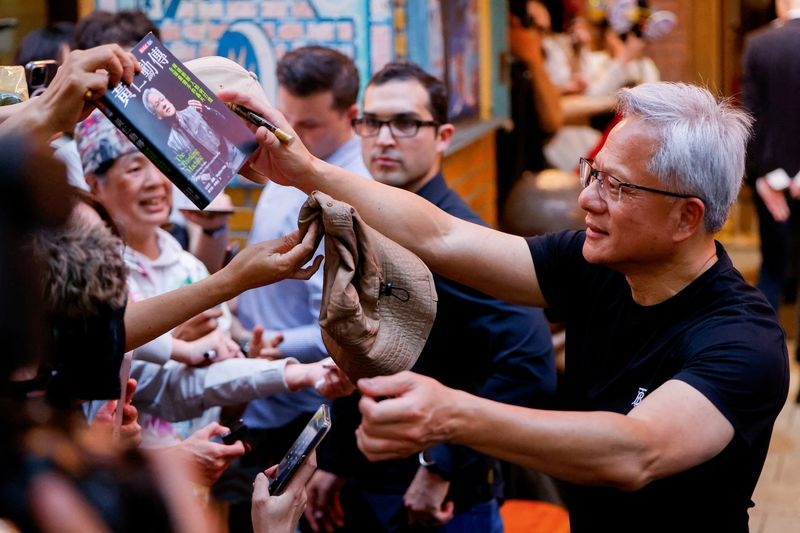Nvidia's Huang sparks 'Jensanity' in Taiwan with AI hero's welcome