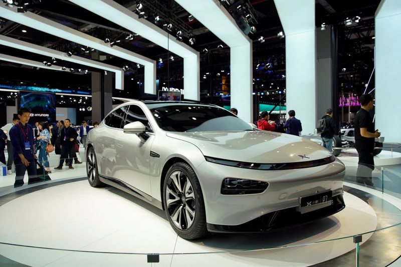 China's Xpeng expects quarterly revenue to double on strong demand for its EVs