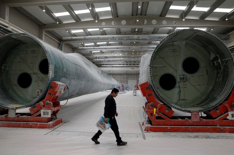 Euro zone factory downturn eased in May, PMI shows