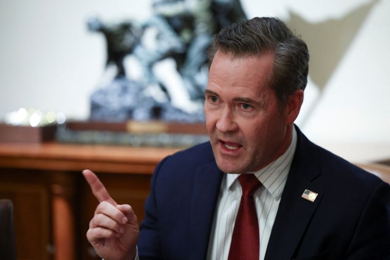 Waltz did not send classified material, White House says after reported Gmail use