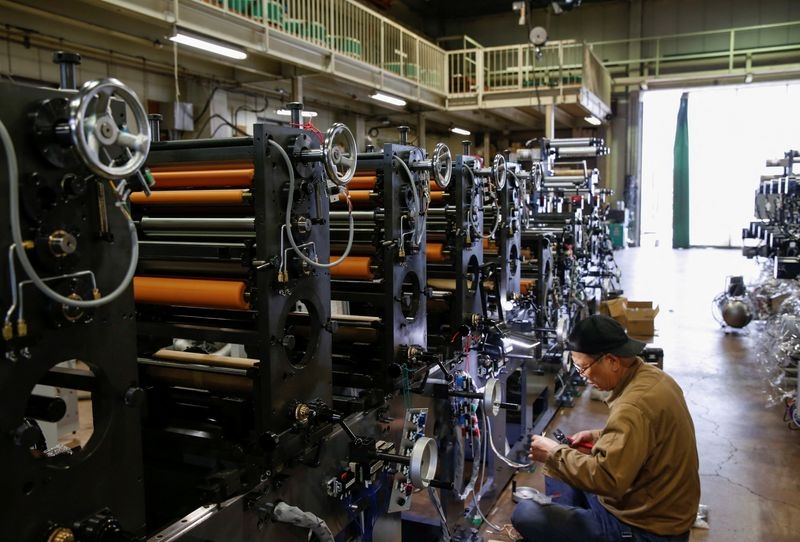 Japan manufacturers' mood improves for a second consecutive month in February: Reuters poll