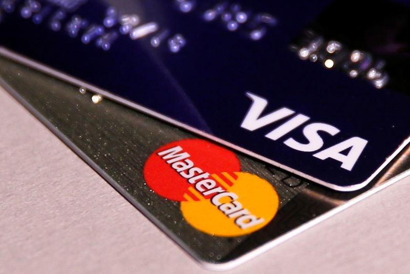 Visa, Mastercard set for higher profits on solid spending trends