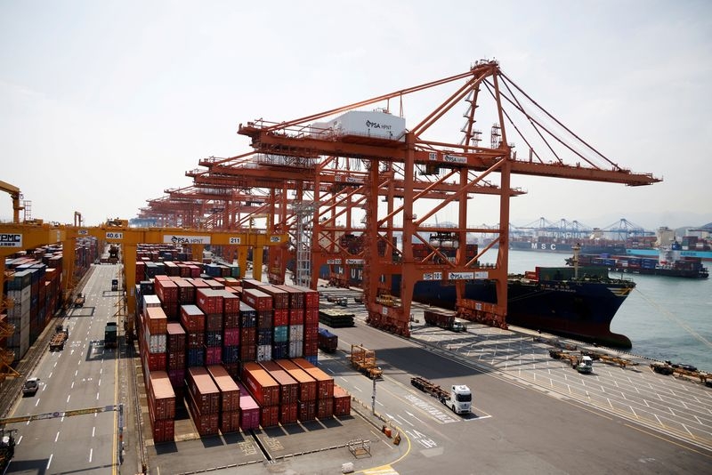 South Korea exports fall as tariffs hit US, China shipments