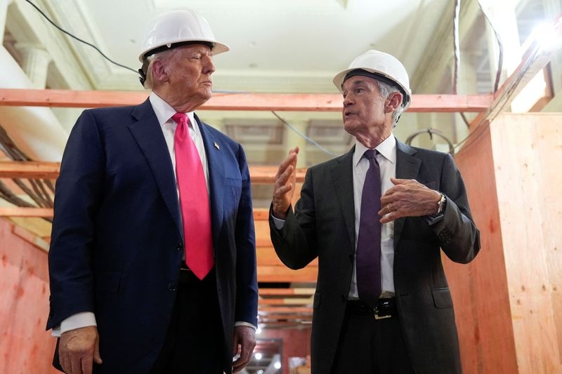 Trump weighing lawsuit against Fed's Powell over renovations, White House says