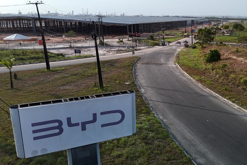 BYD factory delayed in Brazil to be 'fully functional' by end-2026, says official