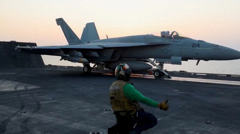 US strikes Houthi strongholds in Yemen where leaders are hiding, Yemeni sources say