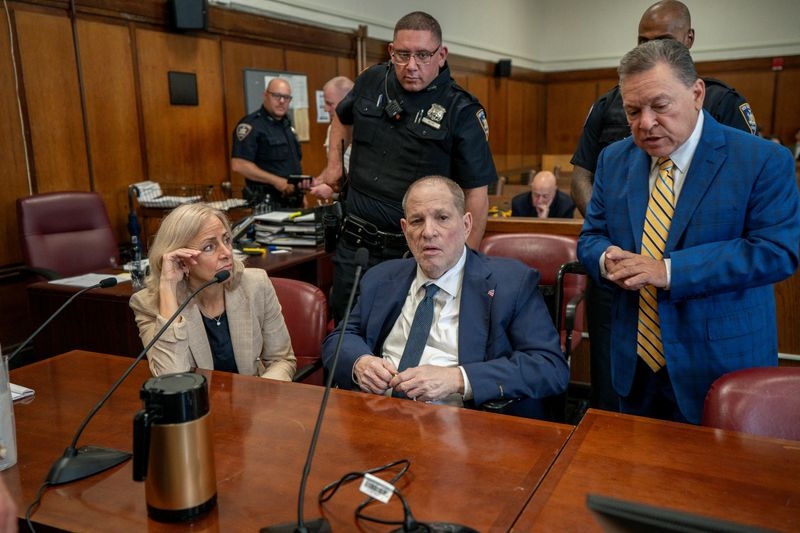 Harvey Weinstein convicted of sex crime amid contentious jury deliberations