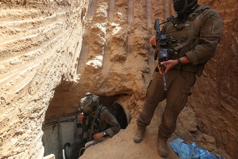 Israel reveals tunnel under Gaza hospital, says body of Sinwar's brother found there